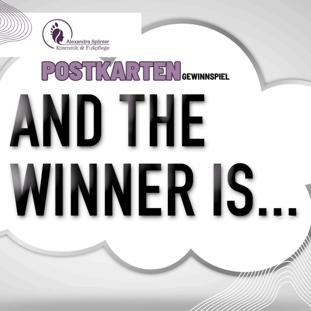 Wir gratulieren unseren drei Gewinner:innen!